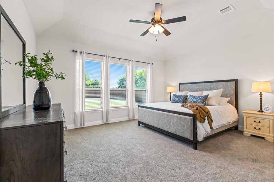 Furnished interior view inside a new home in Lovers Landing, Forney (Image 8). Furnished interior view inside a new home in Lovers Landing, Forney (Image 8).