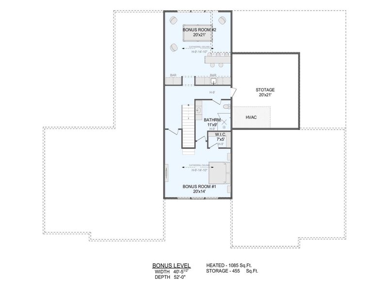 2D floor plan layout of this home in , Horse Shoe, NC (Image 3).