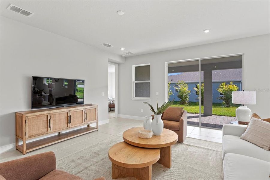 Furnished interior view inside a new home in Windwater, Parrish (Image 6).