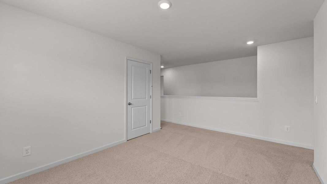 Spacious, unfurnished interior of a new home in Beaver Dam Crossing, Bailey (Image 15).