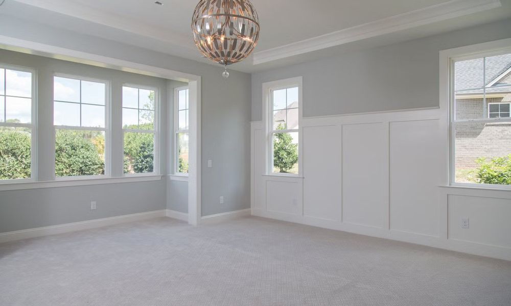 Representative unfurnished interior of a home built from the Huntley by Classica Homes in McLean - South Shore, Clover (Image 21). Representative unfurnished interior of a home built from the Huntley by Classica Homes in McLean - South Shore, Clover (Image 21).