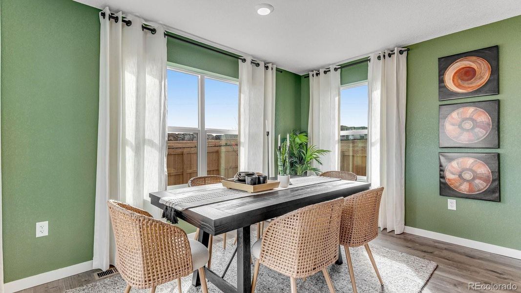 Furnished interior view inside a new home in Prairie Song, Windsor (Image 35).