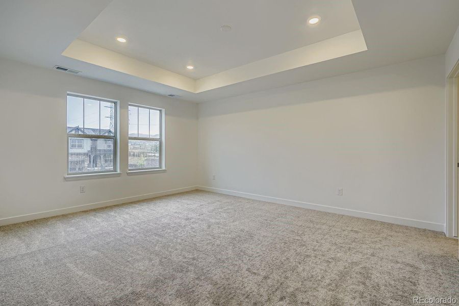 Spacious, unfurnished interior of a new home in Red Rocks Ranch: The Monarch Collection, Morrison (Image 10). Spacious, unfurnished interior of a new home in Red Rocks Ranch: The Monarch Collection, Morrison (Image 10).