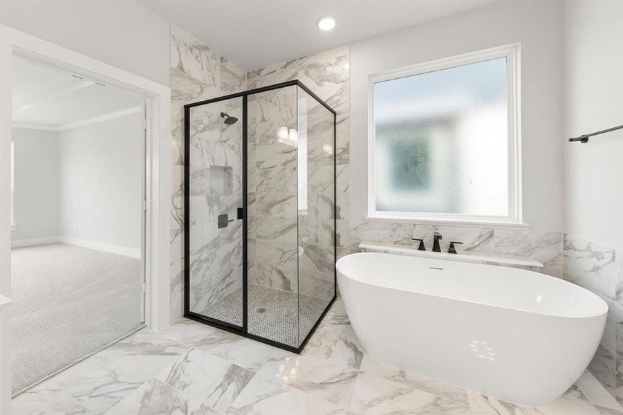 Furnished interior view inside a new home in Sutton Fields, Celina (Image 8).