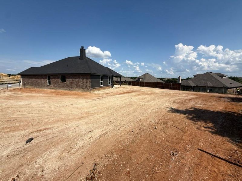 Site preparation for new homesites in Waterford Park, Weatherford (Image 11).