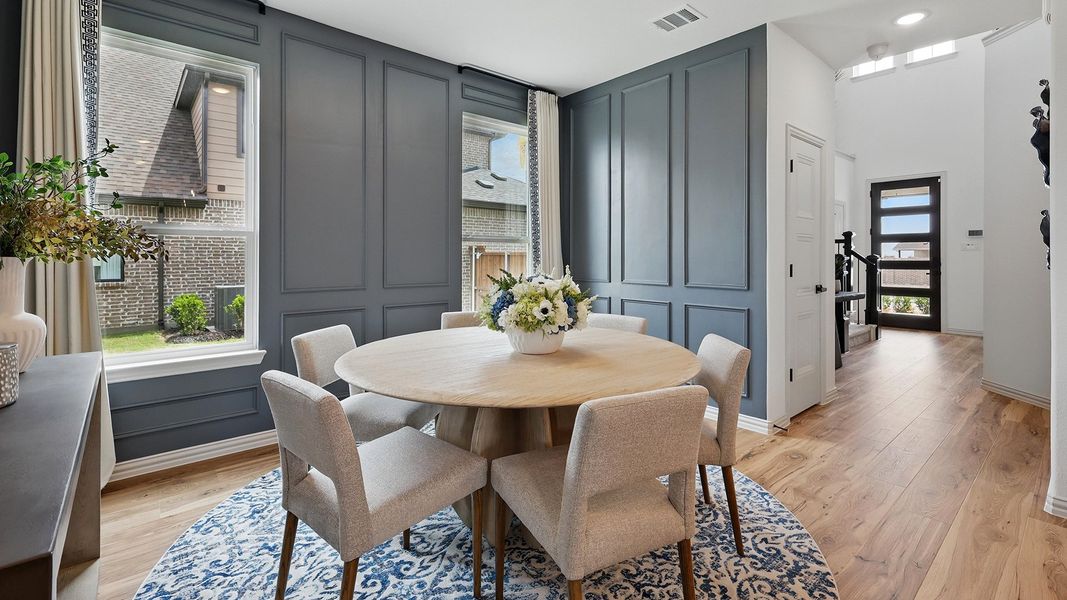 Representative furnished interior of a home built from the Wayfinder by Brightland Homes in Walden Pond, Forney (Image 6).