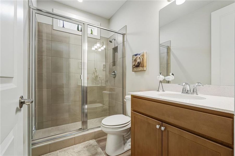 Furnished interior view inside a new home in , Hoschton (Image 20).