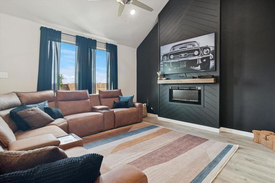 Furnished interior view inside a new home in Creekside, Royse City (Image 9).