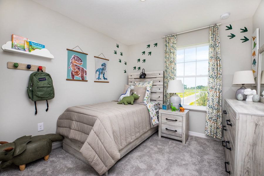 Furnished interior view inside a new home in Mirada, San Antonio (Image 16).