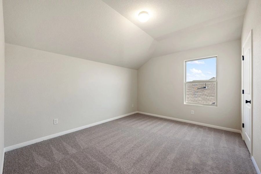 Spacious, unfurnished interior of a new home in Willow Springs, Buda (Image 48).