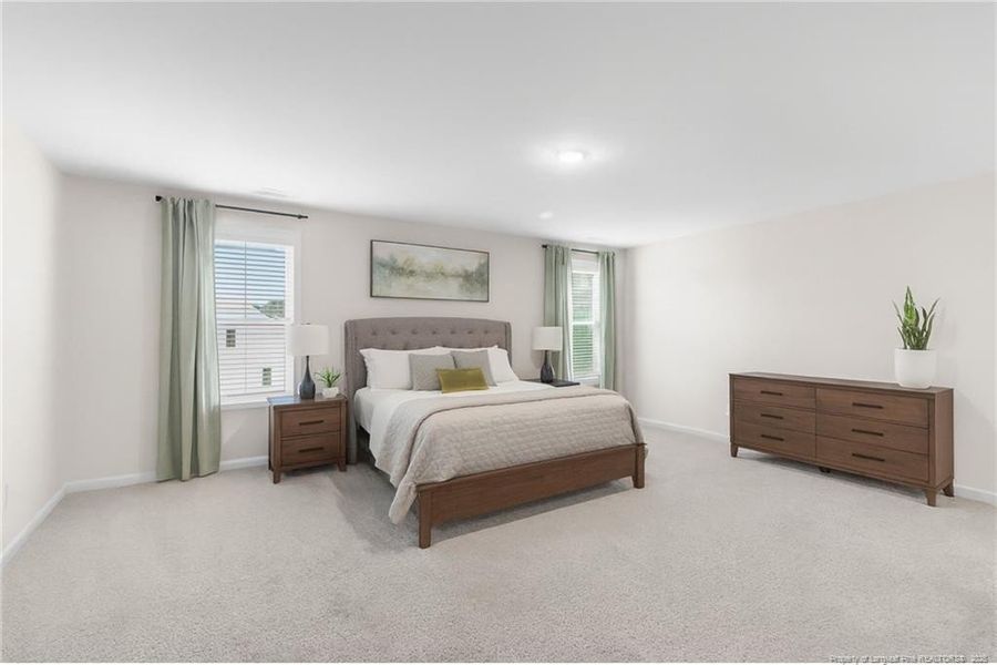 Primary Bedroom - Virtually staged Primary Bedroom - Virtually staged