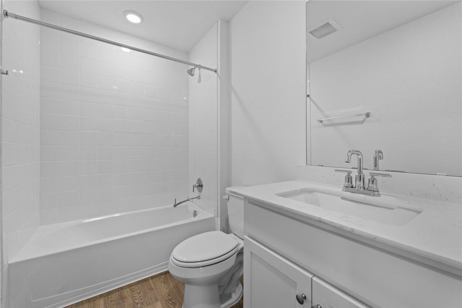 Furnished interior view inside a new home in , Kyle (Image 7).