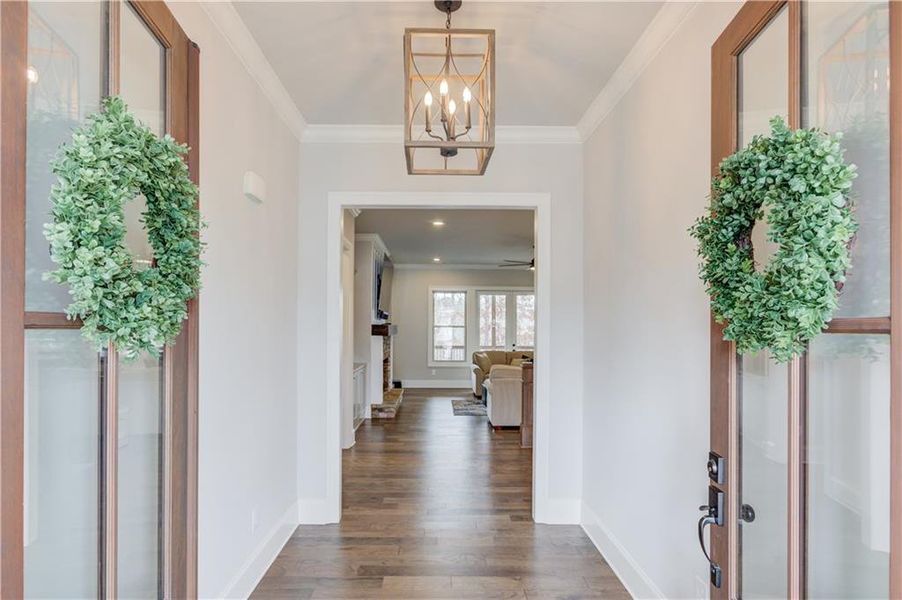 Furnished interior view inside a new home in , Gainesville (Image 10).