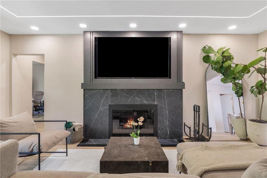 Furnished interior view inside a new home in , Decatur (Image 16).