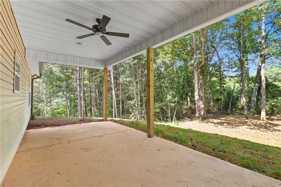 Exterior details and patio area of a home in , Toccoa (Image 18).