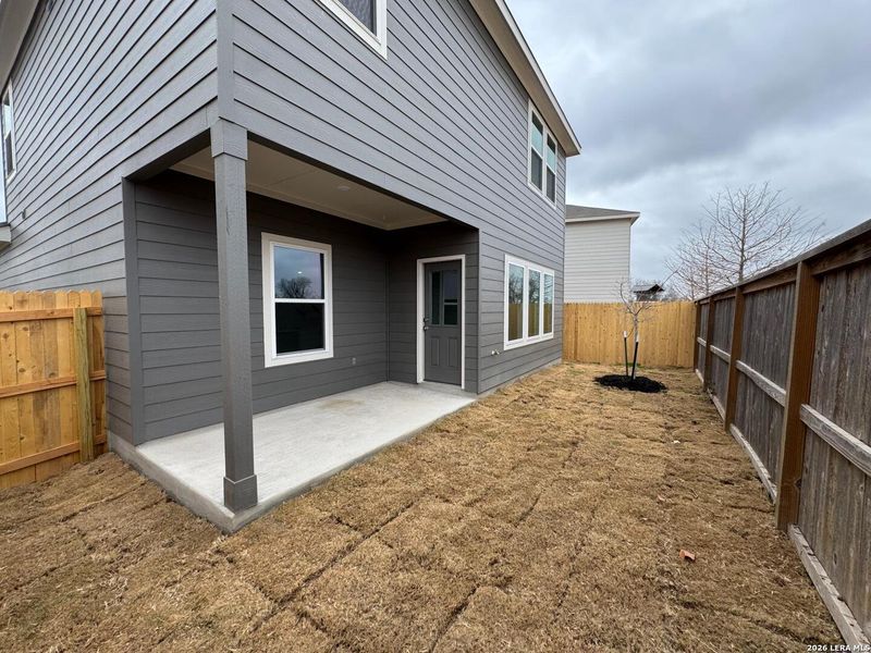 Exterior details and patio area of a home in Hennersby Hollow, San Antonio (Image 4). Exterior details and patio area of a home in Hennersby Hollow, San Antonio (Image 4).