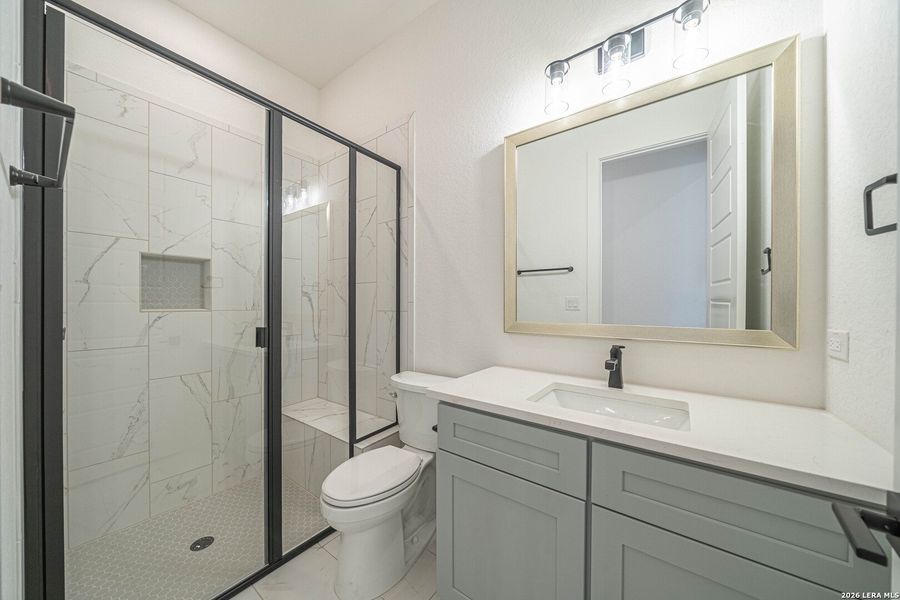 Furnished interior view inside a new home in , Kerrville (Image 8).