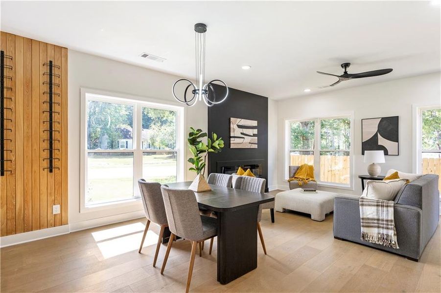 Furnished interior view inside a new home in , Forest Park (Image 12).