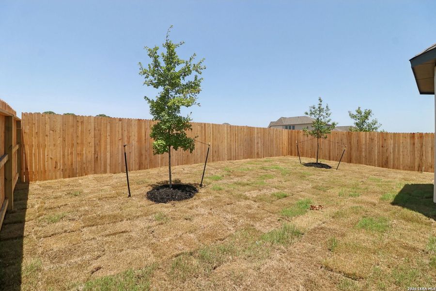 Exterior details and patio area of a home in Kallison Ranch, San Antonio (Image 4).