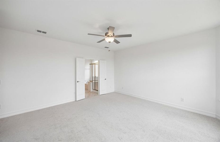 Spacious primary suite Spacious primary suite
