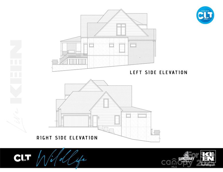 Exterior rendering of this home design in , Charlotte, NC (Image 11).