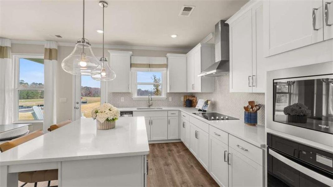 Furnished interior view inside a new home in Evergreen Crossing, Locust Grove (Image 42).