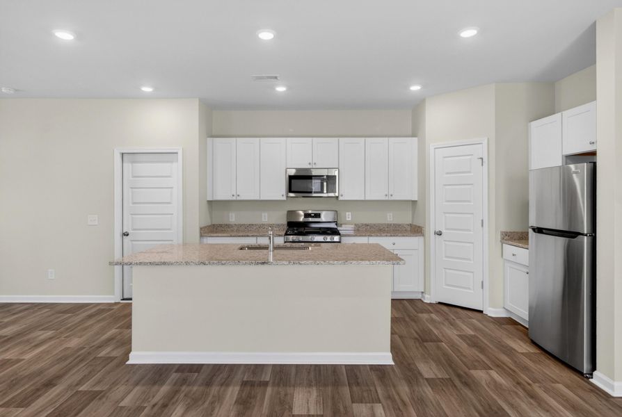 Furnished interior view inside a new home in Lindera Preserve at Cane Bay Plantation, Summerville (Image 5).