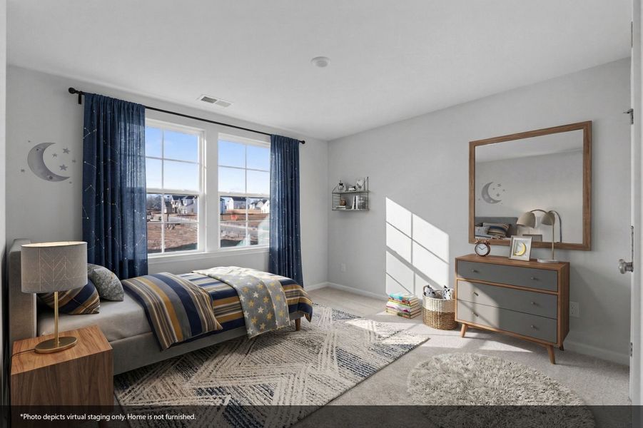 Furnished interior view inside a new home in Fieldstone, Lexington (Image 12).