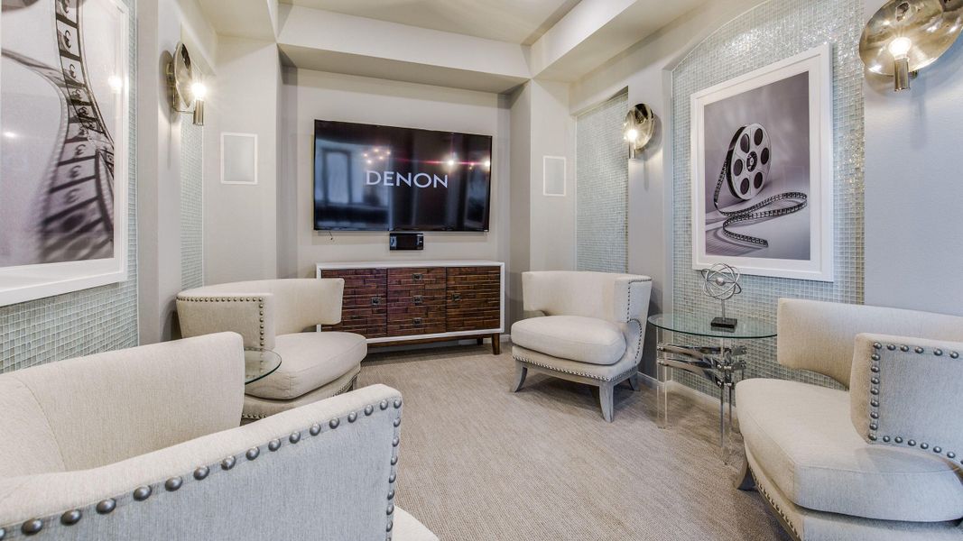 Furnished interior view inside a new home in Jordan Ranch, Katy (Image 46).