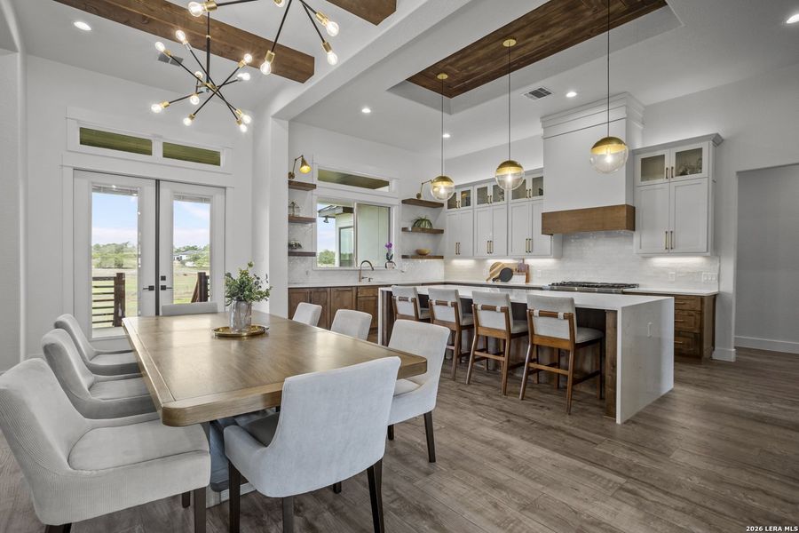 Furnished interior view inside a new home in , Bulverde (Image 41).