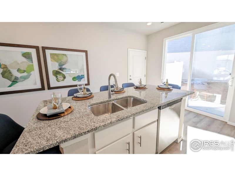 Furnished interior view inside a new home in Thompson River Ranch, Johnstown (Image 11). Furnished interior view inside a new home in Thompson River Ranch, Johnstown (Image 11).