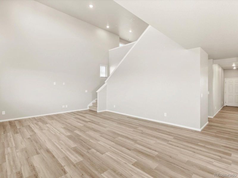 Spacious, unfurnished interior of a new home in Buffalo Highlands: The Flora Collection, Commerce City (Image 14).
