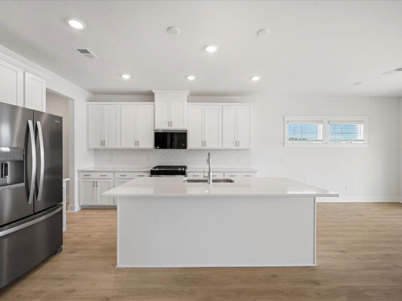 Furnished interior view inside a new home in , Summerville (Image 5).