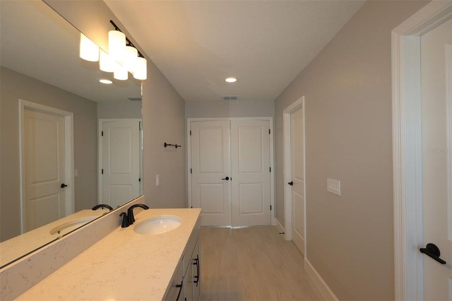 Furnished interior view inside a new home in Eden at Crossprairie, St. Cloud (Image 6).