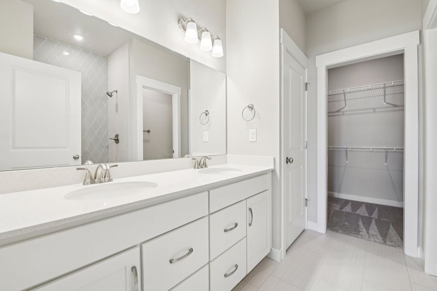 Furnished interior view inside a new home in Highlands at Fox Hill, Longmont (Image 6).
