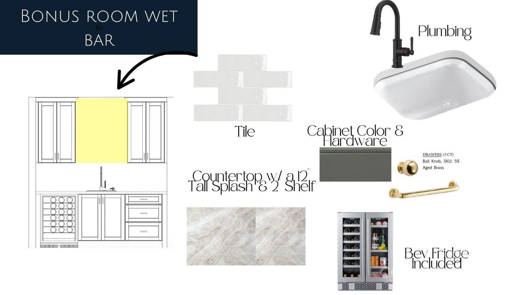 *Provided for Visual representation Only