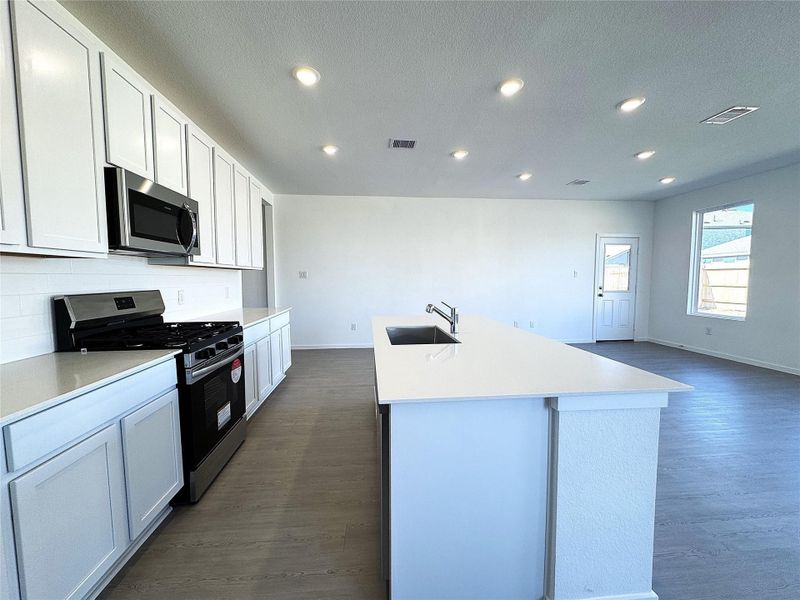Furnished interior view inside a new home in Anniston, Katy (Image 15). Furnished interior view inside a new home in Anniston, Katy (Image 15).