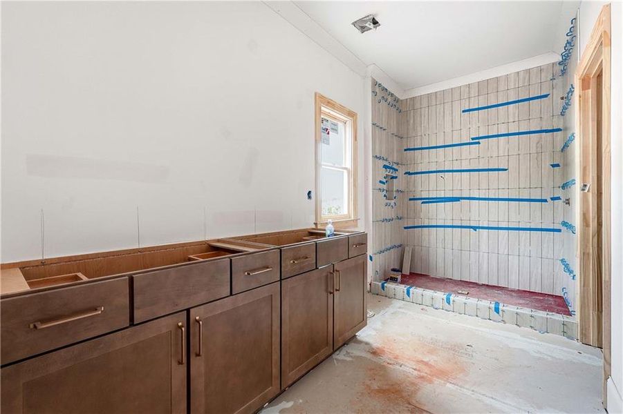 In-progress construction of a new home in , Marietta, GA (Image 5).