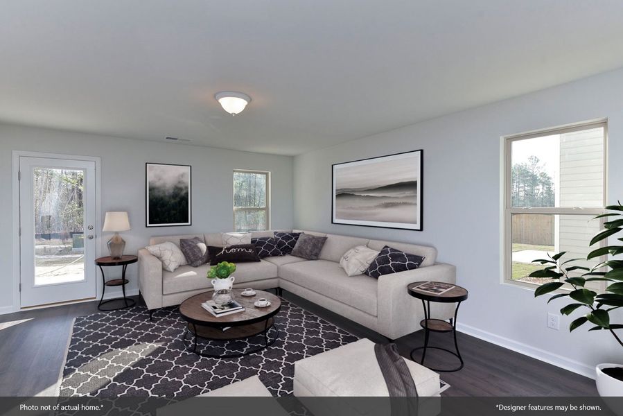 Furnished interior view inside a new home in Killians Crossing, Blythewood (Image 5).