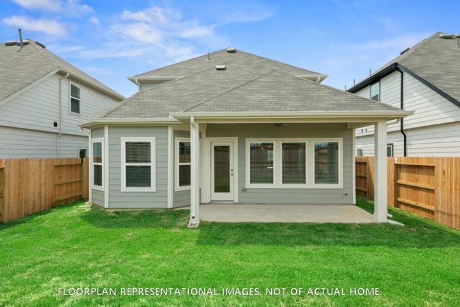 Exterior details and patio area of a home in Magnolia Ridge, Magnolia (Image 3). Exterior details and patio area of a home in Magnolia Ridge, Magnolia (Image 3).