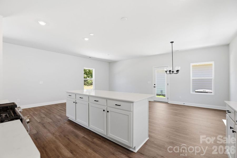 Furnished interior view inside a new home in Arbor Village, Matthews (Image 10).