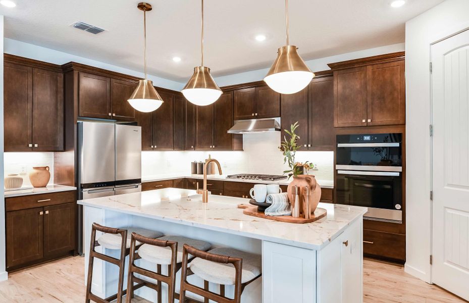 Representative furnished interior of a home built from the Merlot by Pulte Homes in Riverwood, Zephyrhills (Image 17). Representative furnished interior of a home built from the Merlot by Pulte Homes in Riverwood, Zephyrhills (Image 17).