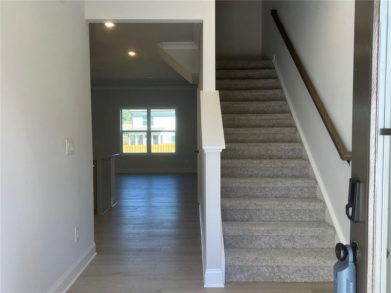 Spacious, unfurnished interior of a new home in Crofton Place Enclave, Snellville (Image 14). Spacious, unfurnished interior of a new home in Crofton Place Enclave, Snellville (Image 14).