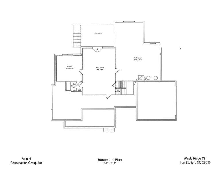 2D floor plan layout of this home in , Iron Station, NC (Image 5).