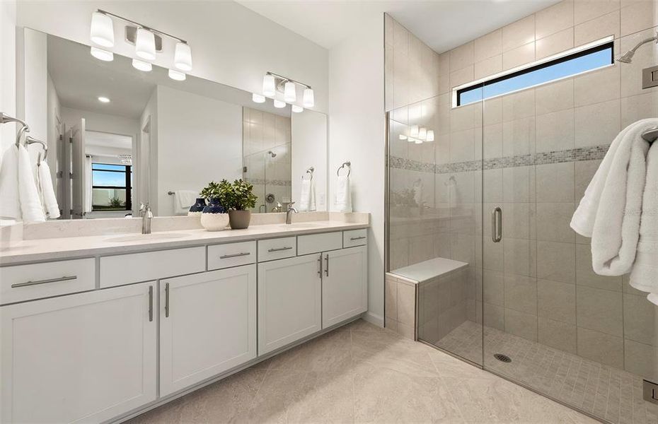 Furnished interior view inside a new home in Arbor Oaks, North Port (Image 4).