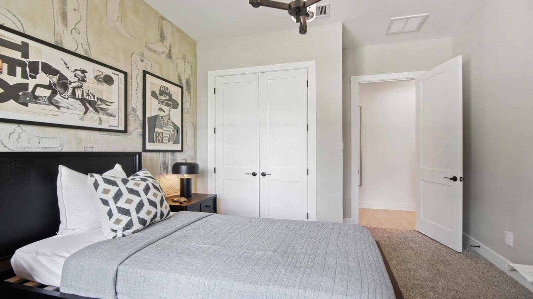 Furnished interior view inside a new home in Butlers Bend Estates, Pinehurst (Image 43).