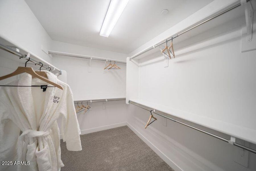 Primary Walk in Closet Primary Walk in Closet