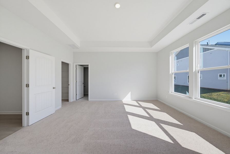 Spacious, unfurnished interior of a new home in Sweetbrier, Durham (Image 22). Spacious, unfurnished interior of a new home in Sweetbrier, Durham (Image 22).