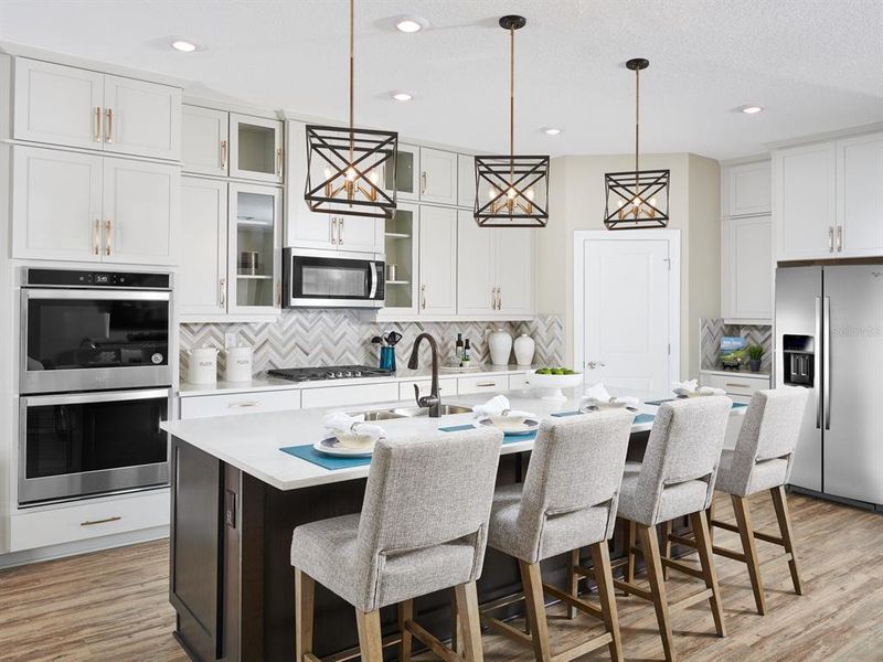 Furnished interior view inside a new home in Magnolia Bay - Reserve Series, Nokomis (Image 5).