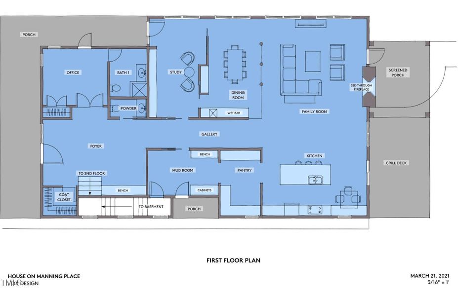 Manning First Floor Plan